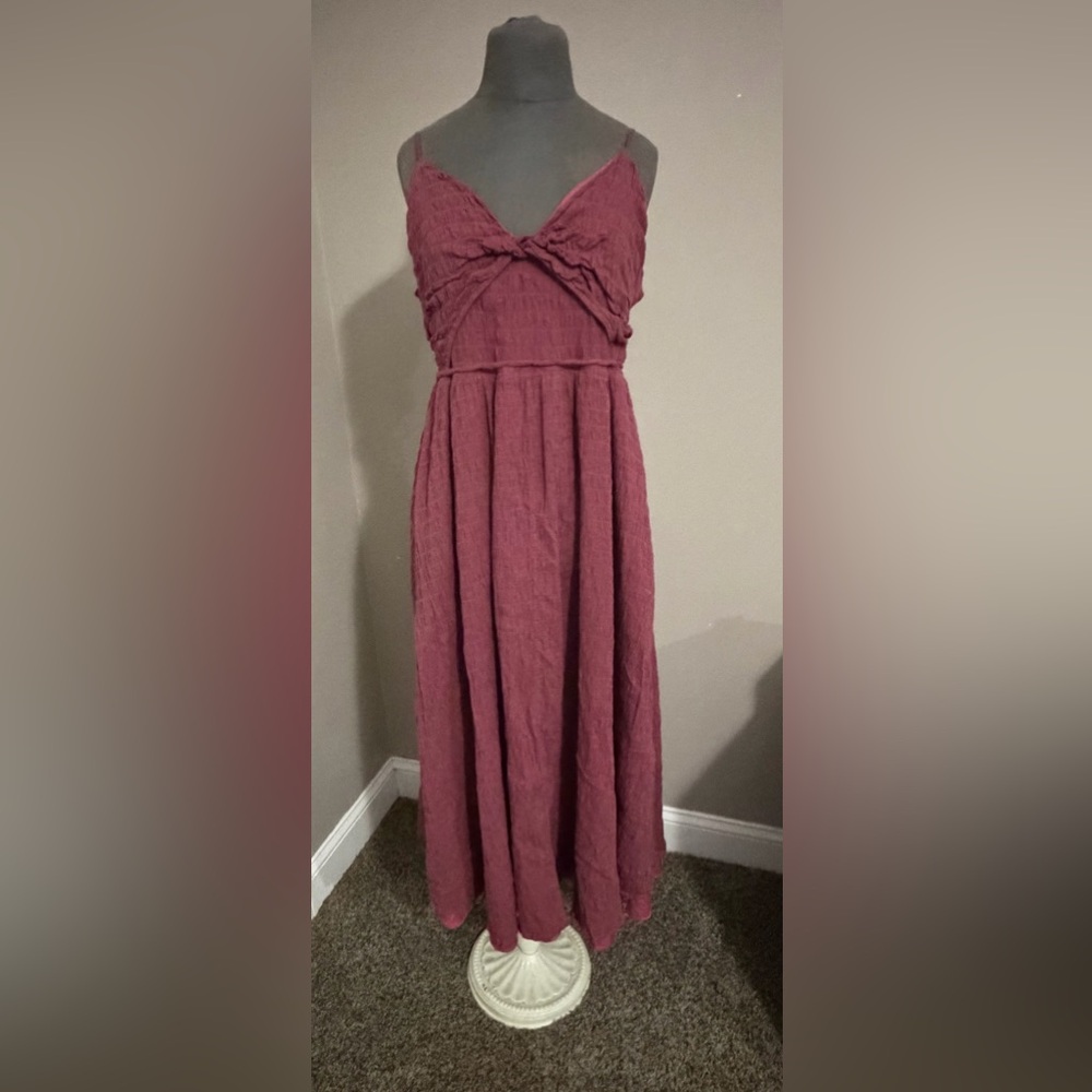 Lulus 100% cotton midi/maxi dress size XL